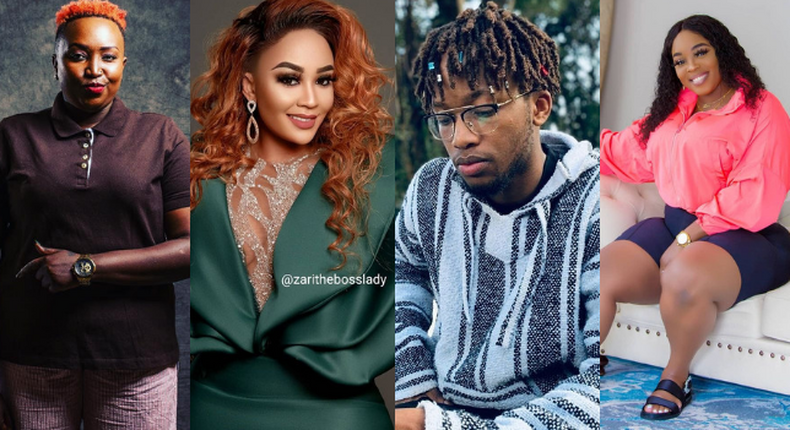 Annitah Raey, Zari Hassan, Kahush and Risper Faith