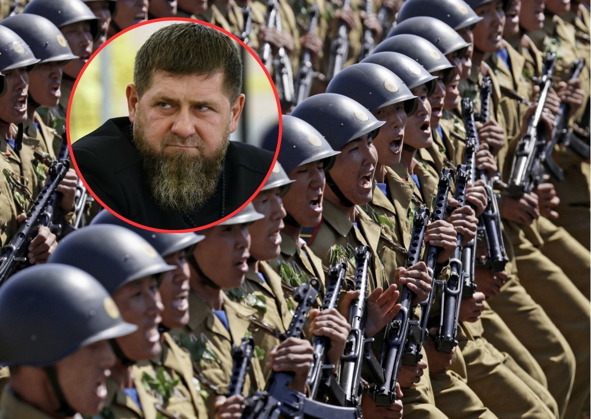 Żołnierze z Korei Północnej, Ramzan Kadyrow