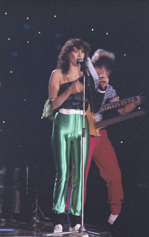 Wanda i Banda podczas XXI Krajowego Festiwalu Piosenki Polskiej w Opolu w 1984 r.