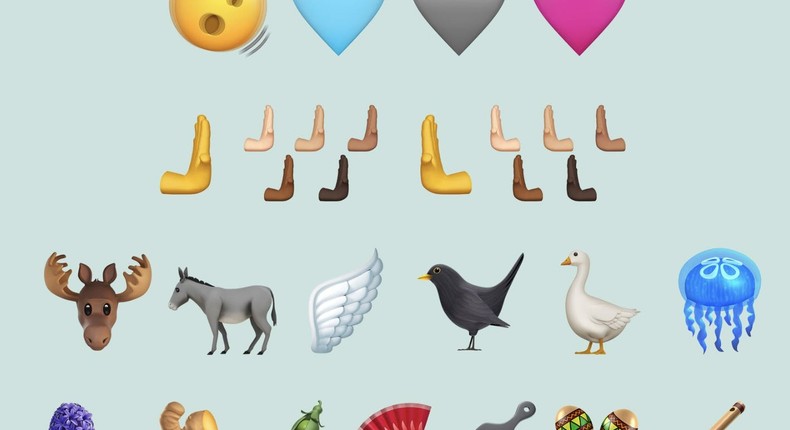 Apple's iOS 16.4 update, which came out Monday, brings 31 new emoji to your fingertips.Emojipedia