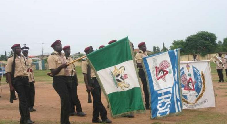 FRSC officers are set to ensure road safety during ember months