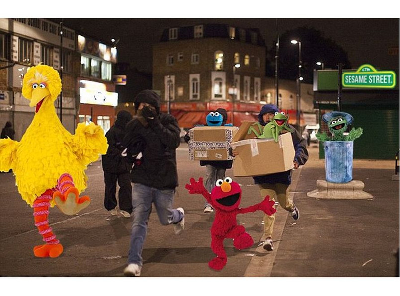 Darth Vader i Muppety na ulicach Londynu!