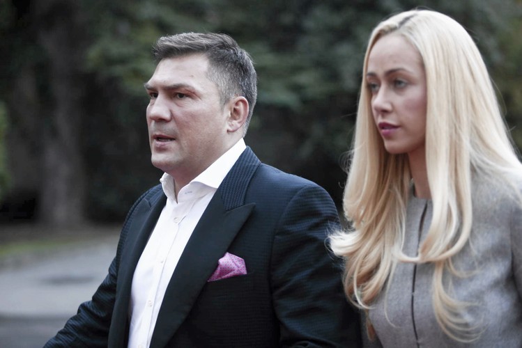 Dariusz Michalczewski z żoną