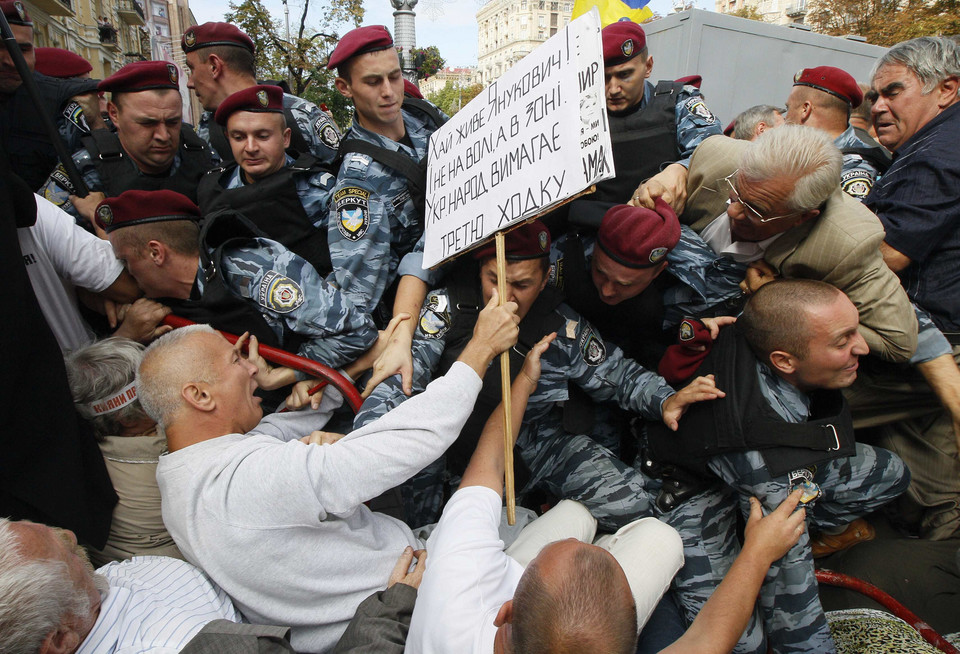 Protest w obronie Tymoszenko
