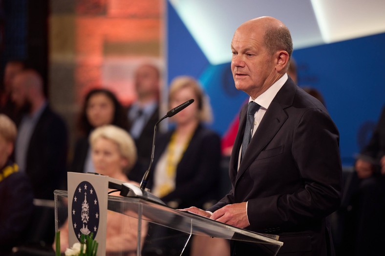 Kanclerz Niemiec Olaf Scholz