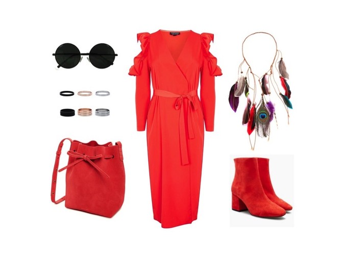 STYLIZACJE w czerwieni