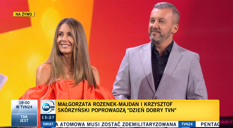 Małgorzata Rozenek-Majdan i Krzysztof Skórzyński