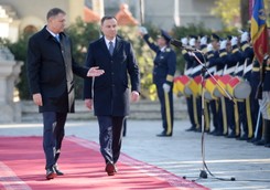 Andrzej Duda w Bukareszcie: Polska chce stałych baz NATO