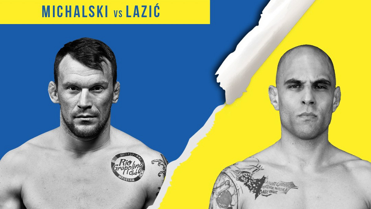 Michał Michalski - Savo Lazić na KSW 48