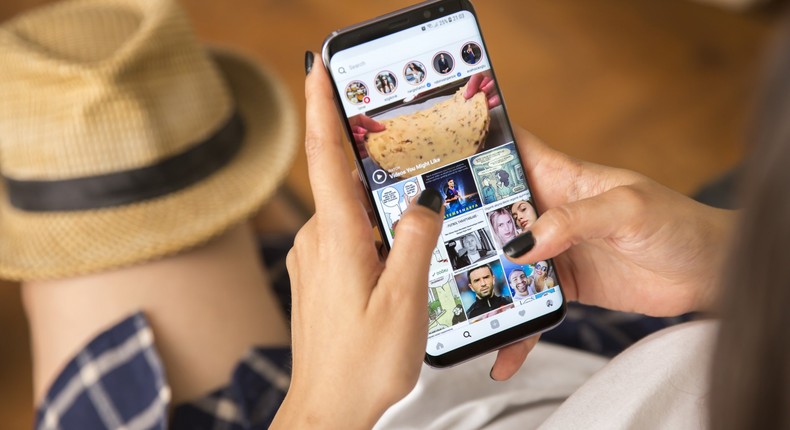 instagram explore phone