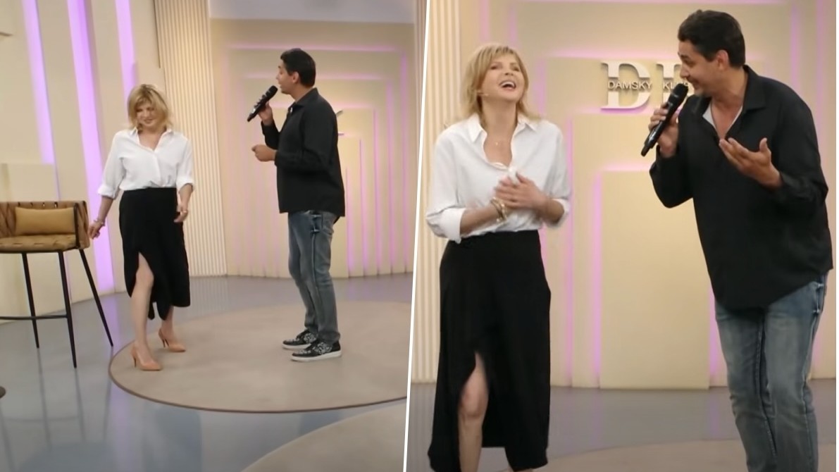 Soňa Müllerová si v Dámskom klube zatancovala na pieseň od Karola Duchoňa. 