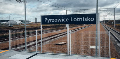 Ruszają pierwsze połączenia kolejowe na lotnisko w Katowicach Pyrzowicach