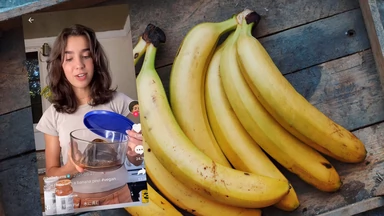  Pokazała, jak zrobić "bekon" z banana. To nie jedyny zamiennik mięsa
