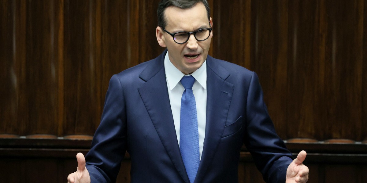 Premier Mateusz Morawiecki