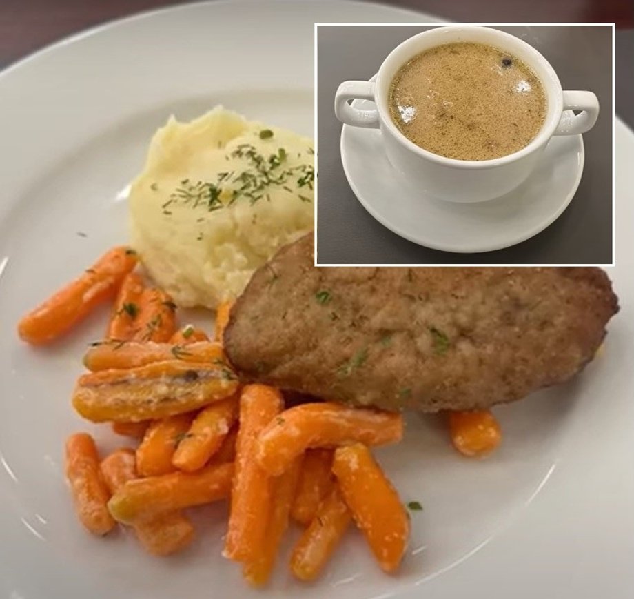 Zestaw obiadowy w sejmowej restauracji za 25 zł