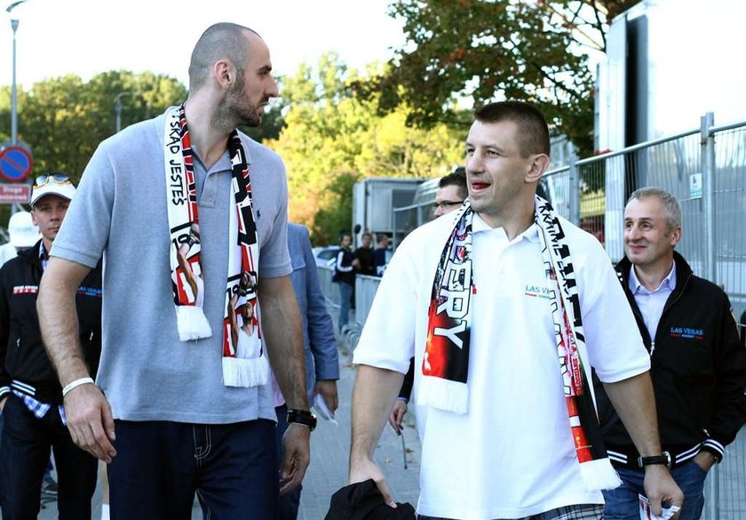 Adamek i Gortat walili w bębny