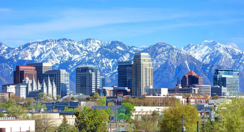 3. Salt Lake City, Utah