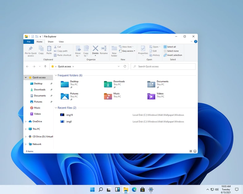Nowy Eksplorator plików z Windows 11