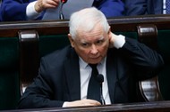 Jarosław Kaczyński w Sejmie