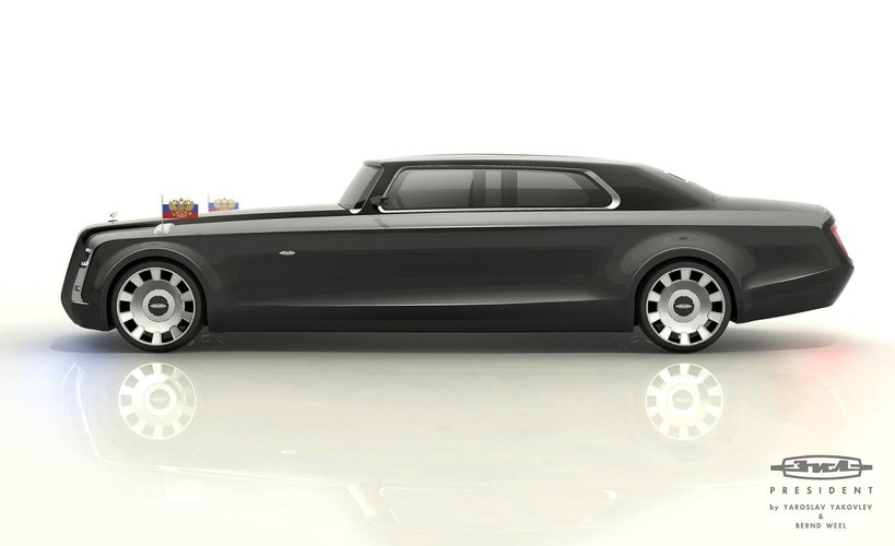 Projekt nowej limuzyny przeznaczonej dla prezydenta Rosji