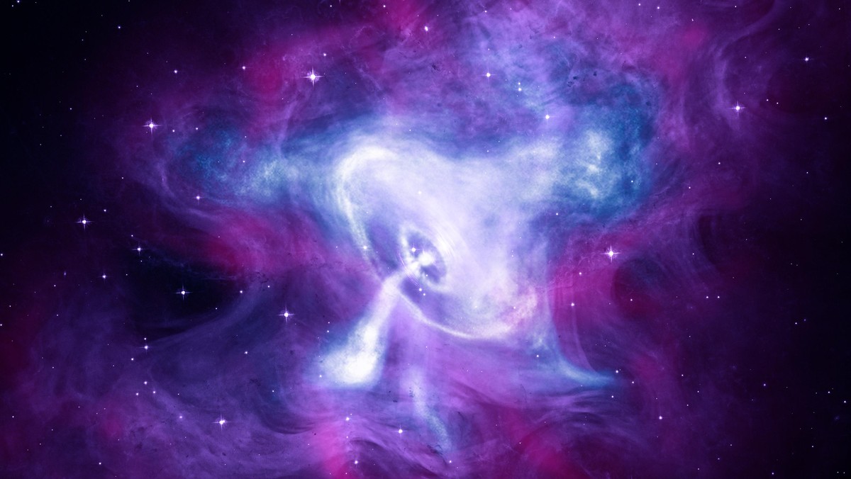 A new composite image of the Crab Nebula features X-rays from Chandra, optical data from Hubble, and