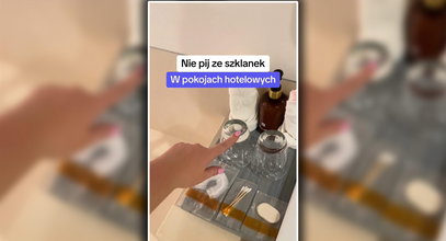 Ujawniła prawdę o szklankach w pokojach hotelowych. Ohydne!