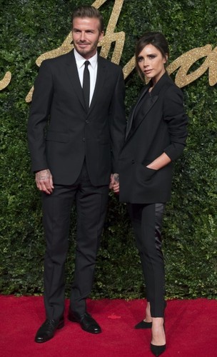 Victoria i David Beckhamowie