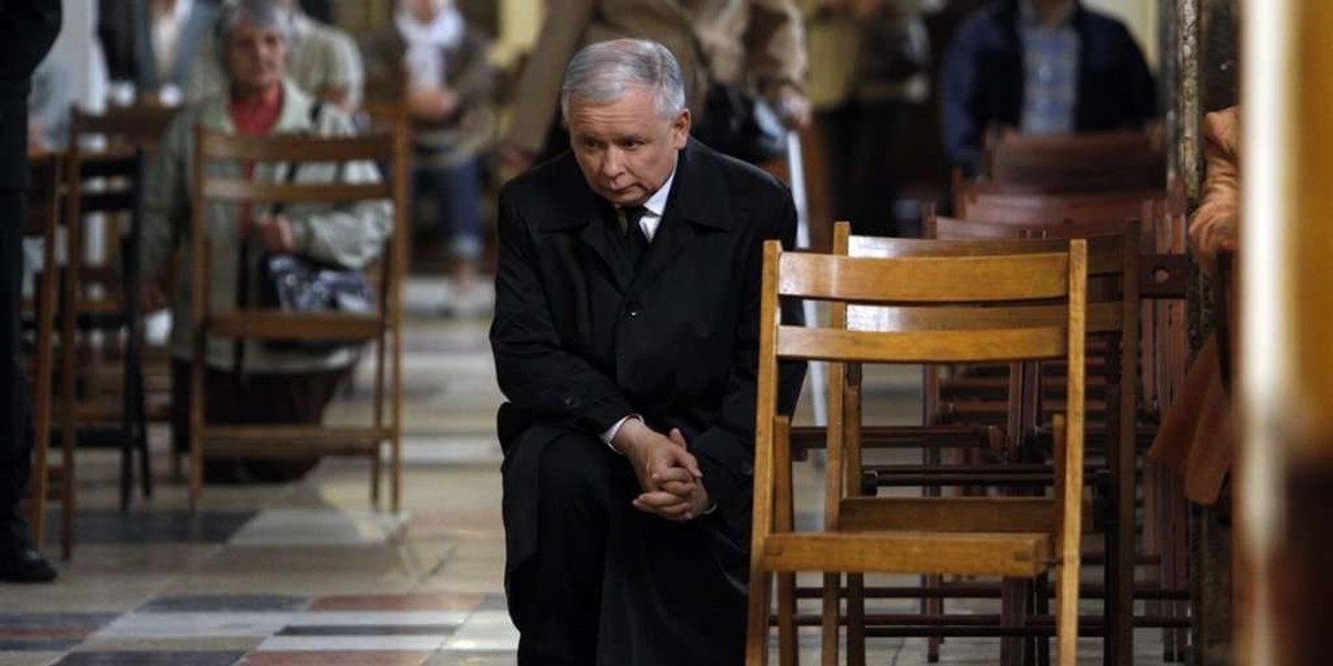 Jaroslaw Kaczynski, wybory, modlitwa,