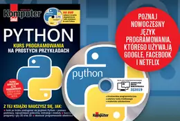 Python: kurs programowania na prostych przykładach - nowa książka z serii Komputer Świata