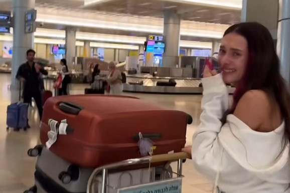 PREDSTAVNICA IZRAELA U SUZAMA Eden Golan napustila Švedsku: Zbog onoga što je sačekalo na aerodromu briznula u plač