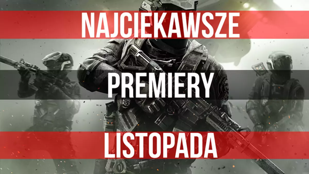 Najciekawsze premiery gier - Listopad 2016