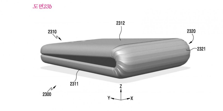 Składany smartfon - patent przyznany Samsungowi