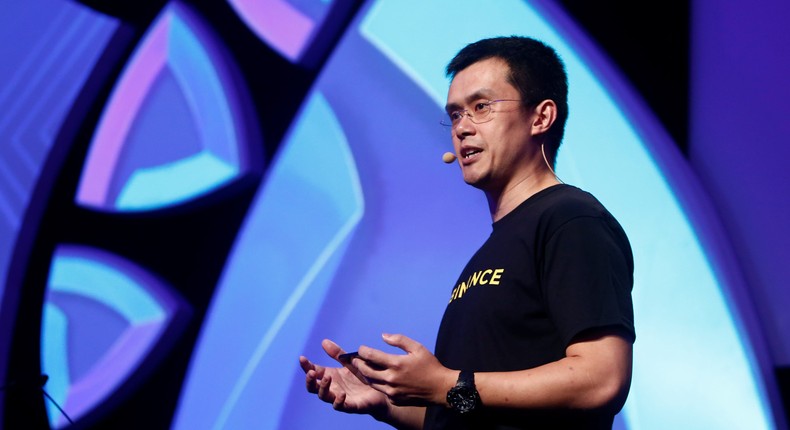 Changpeng Zhao, CEO of Binance.
