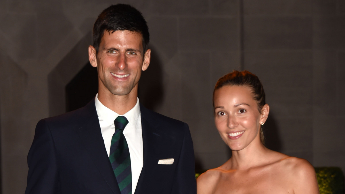 Novak Djoković  i Jelena Ristić