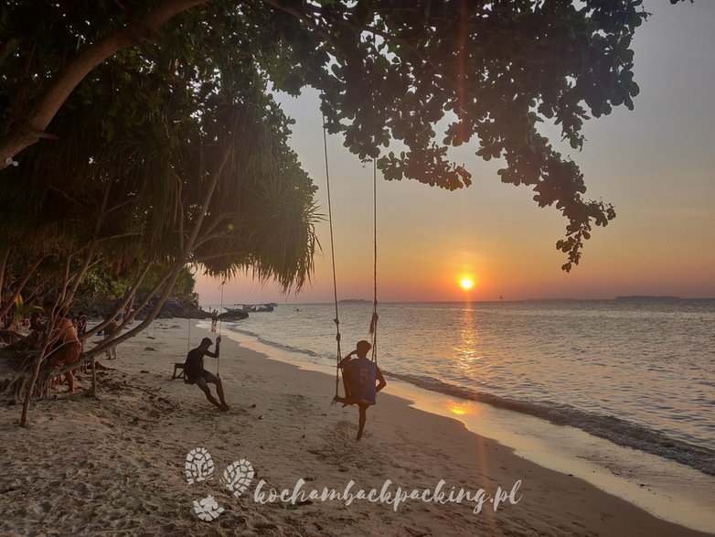 Plaża na indonezyjskiej wyspie Karimunjawa.