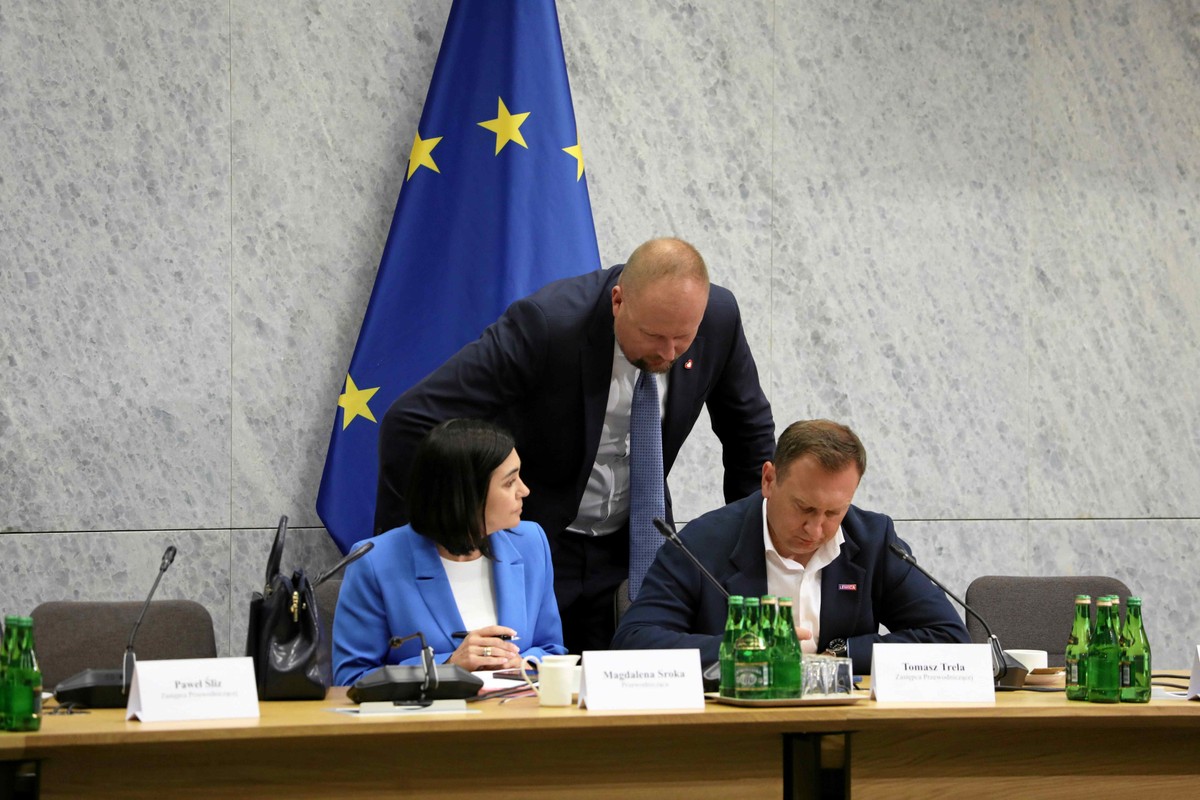 Ponad połowa Polaków ma negatywny stosunek do sejmowych komisji śledczych; na zdj. Komisja śledcza ds. Pegasus z 03.05.2024 r.