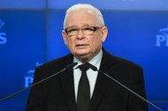 Jarosław Kaczyński po posiedzeniu Rady Politycznej PiS.