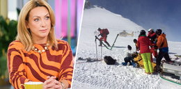 Kalczyńska miała poważny wypadek na nartach. "Straciłam przytomność". Wspomina jak udało jej się uniknąć tragedii