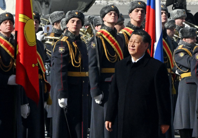Prezydent Xi Jinping z wizytą w Moskwie