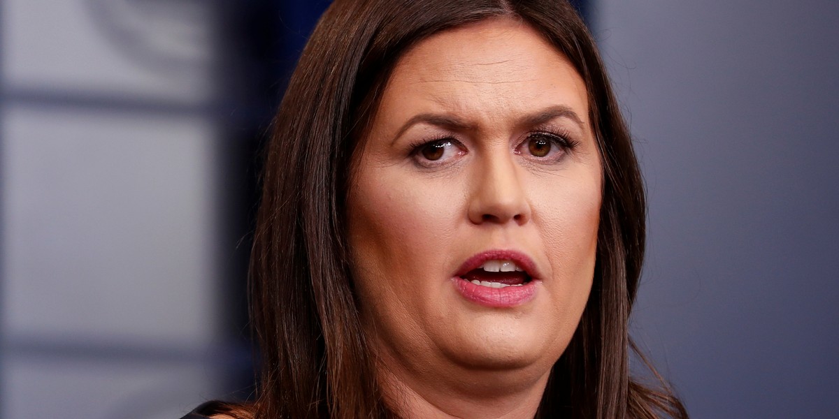 Sarah Huckabee Sanders: Maybe NFL players should 'protest the officers on the field that are protecting them, instead of the American flag'