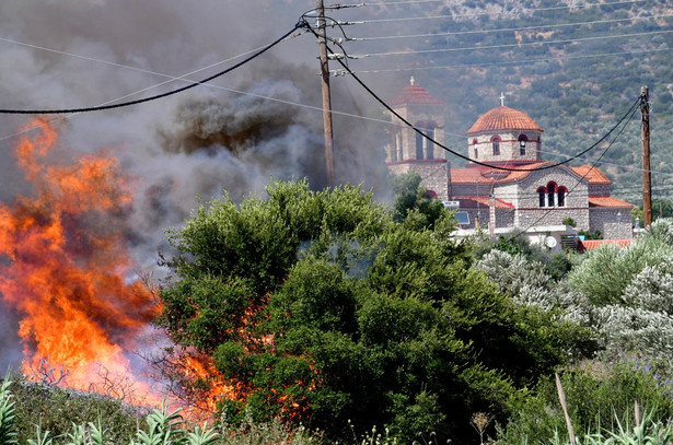50 nowych pożarów dziennie. Bilans ostatnich dni w Grecji