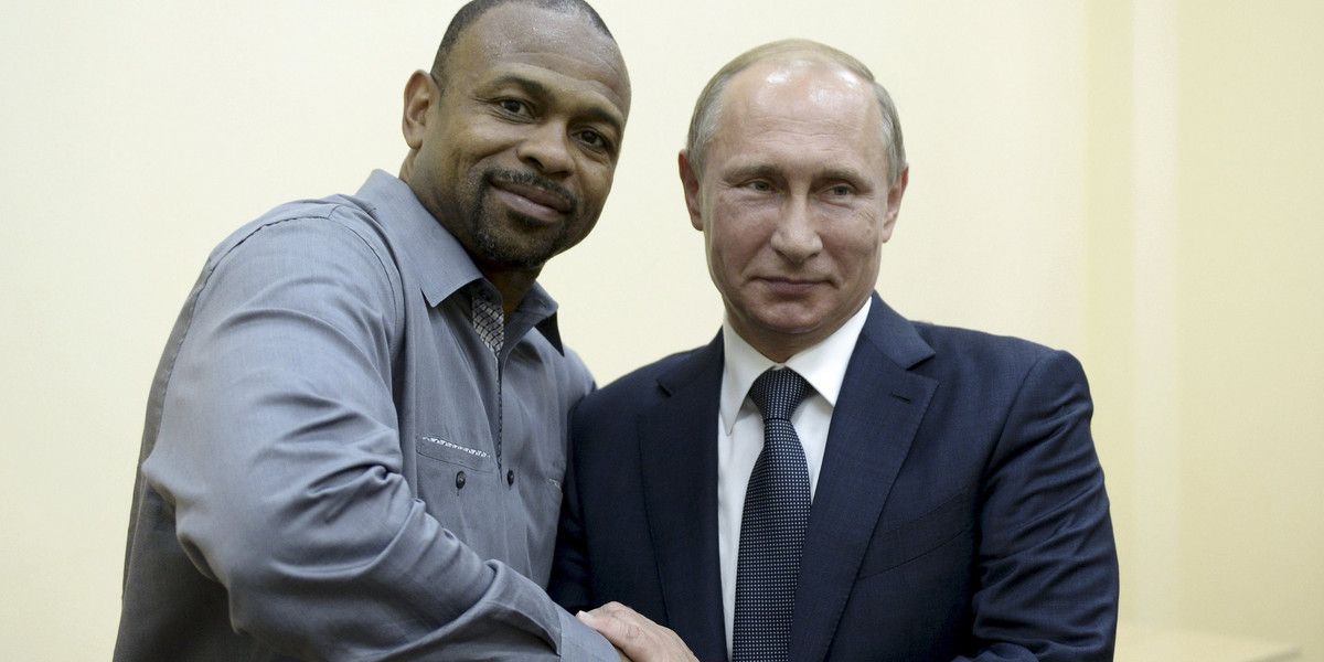 Vladimir Putin Roy Jones, Jr. 