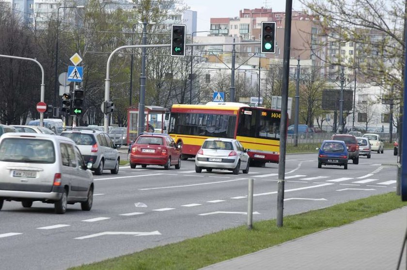 skrzyżowanie, blokowanie, samochód, auto,