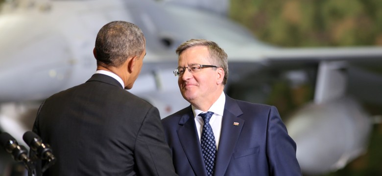 Komorowski o F-16: "F" jako "fighter", albo jako "freedom"