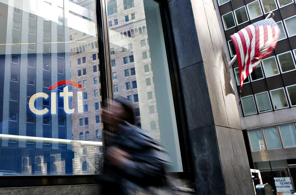 Amerykański Citigroup wart mniej niż PKO SA. Fot. Bloomberg