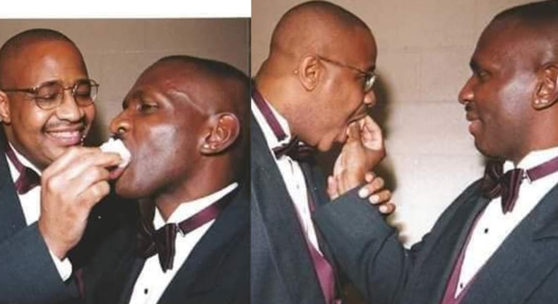 Gay pastor marries gay pastor, saying touch not the anointed ones...