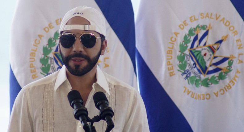 President of El Salvador Nayib Bukele