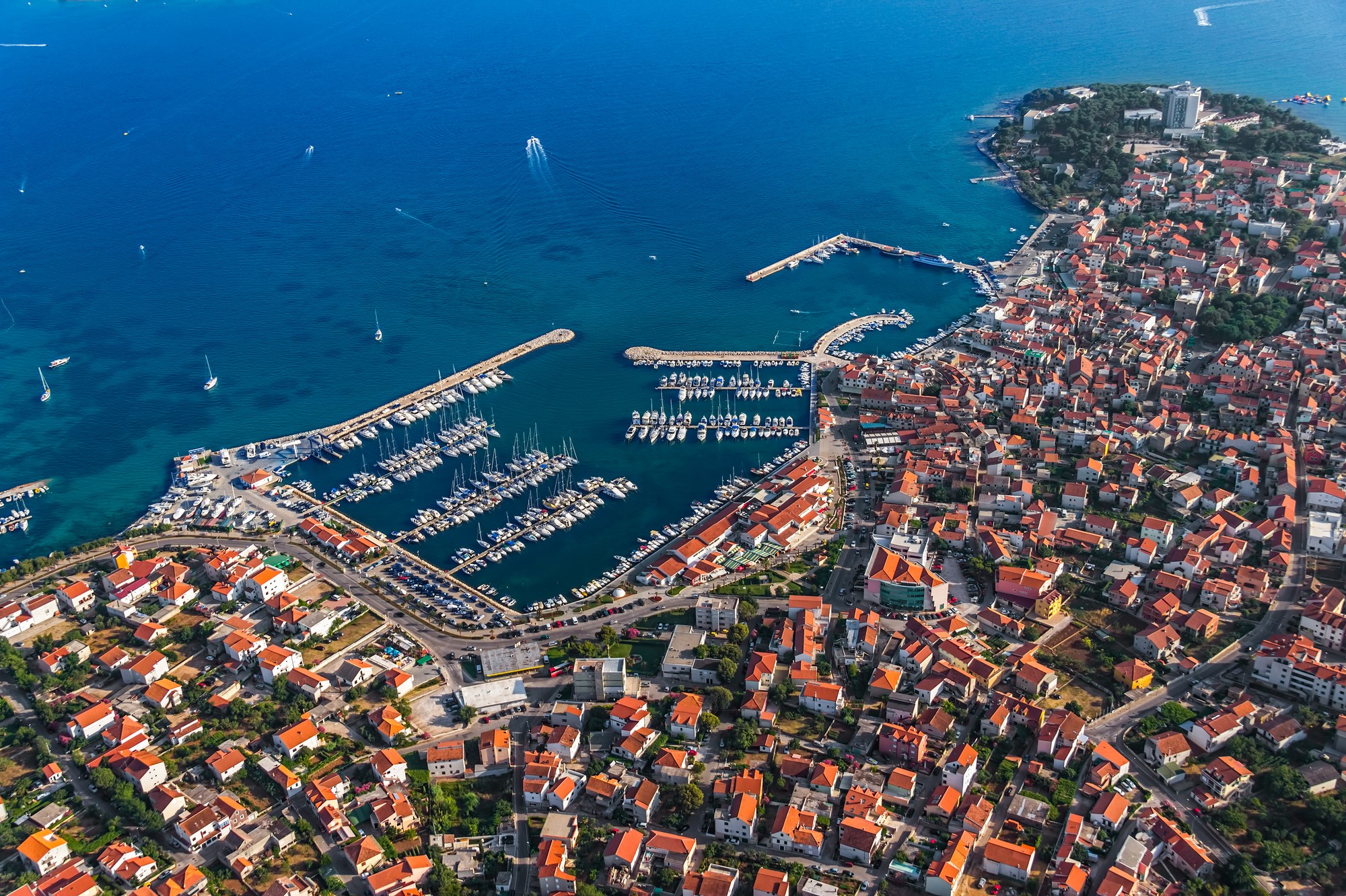 Chorvátske mesto Vodice (ilustračné foto).