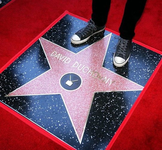 David Duchovny ma gwiazdę na słynnej hollywoodzkiej Alei Sław