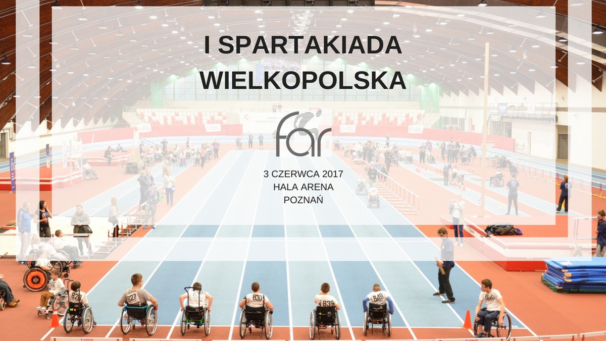 Fundacja Aktywnej Rehabilitacji region wielkopolski organizuje 3 czerwca 2017 roku "I Spartakiadę Wielkopolską FAR" dla dzieci poruszających się na wózkach inwalidzkich. Planowo w wydarzeniu udział weźmie 70 dzieci na co dzień uczestniczących w zajęciach Fundacji.